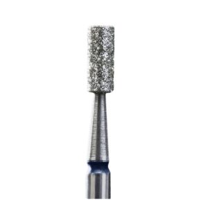 Diamantfräser FA20B025/6K, Zylinderform, 2,5mm/6 Blau – Bild 1