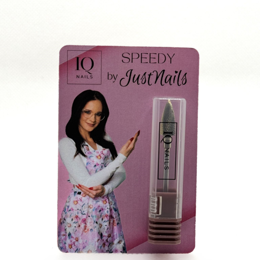 IQ Speedy by Just Nails Fräser für Hybrid und Gelnägel, sanfte Kegelfräser