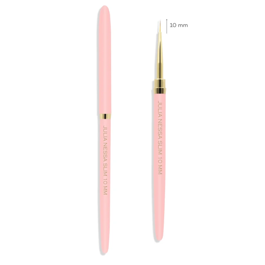 Slim Line Brush by Julia Nessa 10mm - Pink